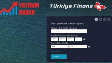 Türkiye Finans internet şubesi açma
