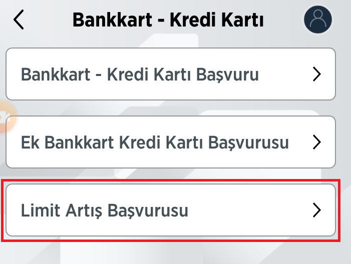 Ziraat Bankası Kredi Kartı Limit Yükseltme (İnternet-SMS)